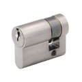 Nidus Mardeco M Series Euro cylinder for 8104 euro lock 4 pin C4 27mm Brushed Nickel BN8500/27 - The Blue Space