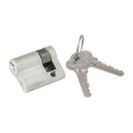 Nidus Mardeco M Series Euro cylinder for 8104 euro lock 4 pin C4 27mm Satin Chrome SC8500/27 - The Blue Space