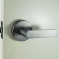 Lifestyle Nidus Spring Passage Lever Set With Latch Graphite Grey P-S-PAS-GG-V - The Blue Space