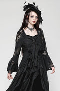 long bow tie knot cardigan cloak