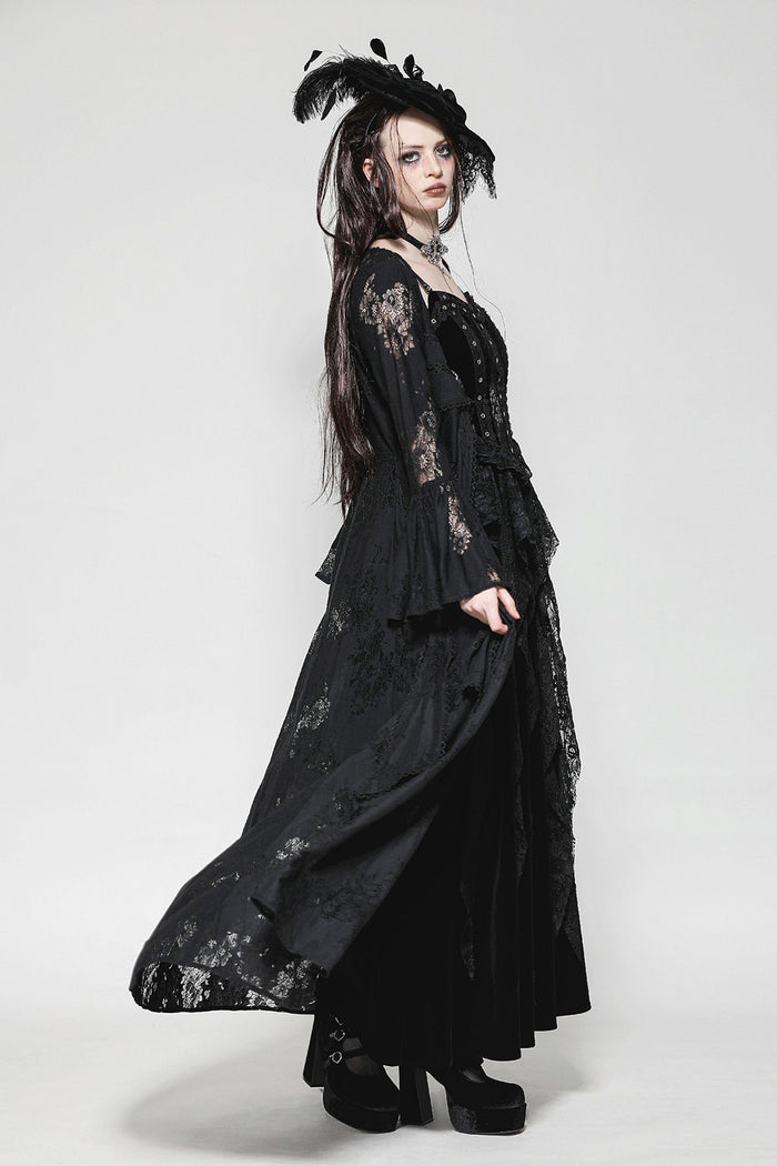 maxi lace cardigan for summer