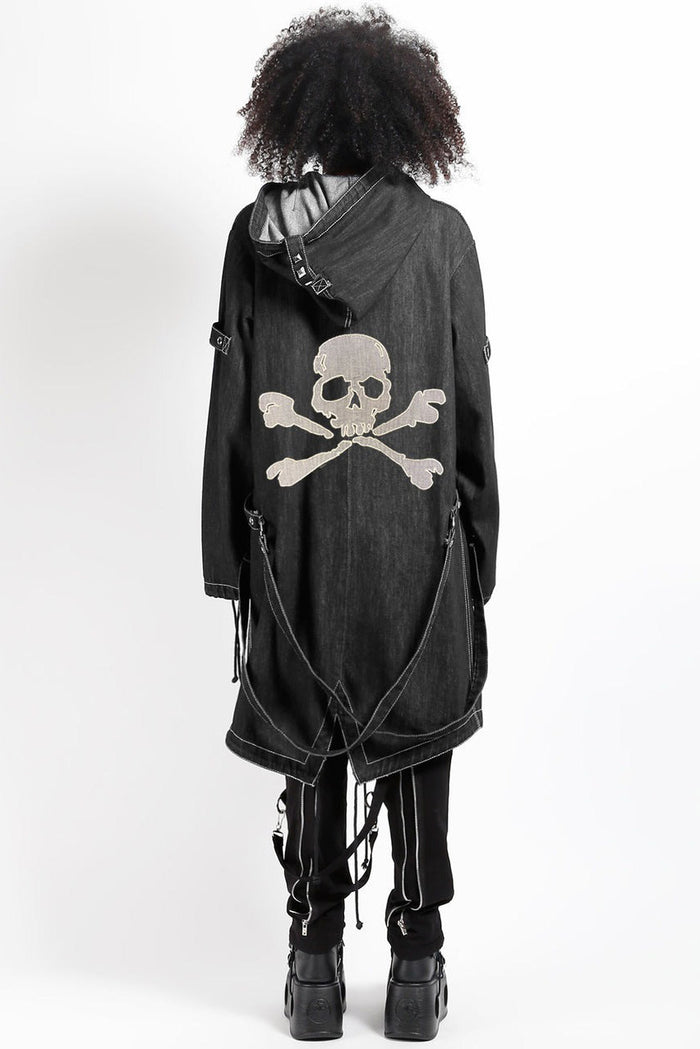 oversized gothic trench coat