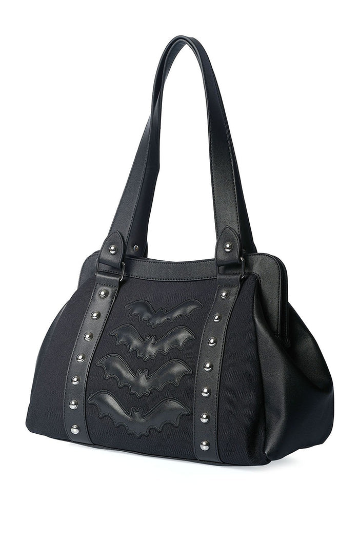 Night Wings Handbag [BLACK]