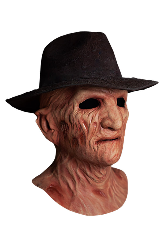 Nightmare on Elm Street 2 Deluxe Freddy Krueger Mask & Hat