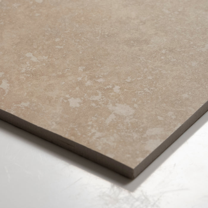 Oblique Nimbus Beige Matte Porcelain Tile P4 600 x 600mm BARIBE4 - The Blue Space