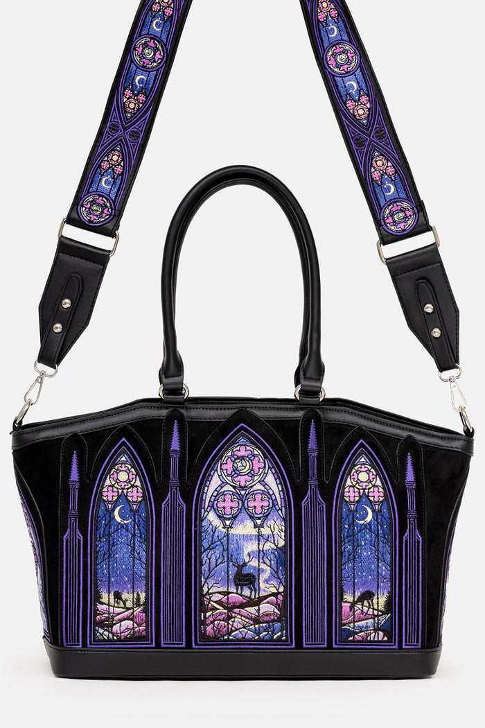 embroidered gothic renaissance purse
