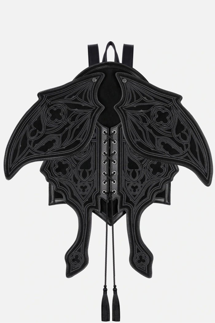 Moth bag with tassels