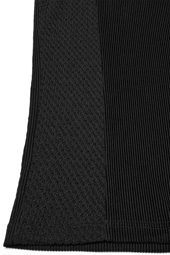 ribbed netted gothic tank top by punk rave
