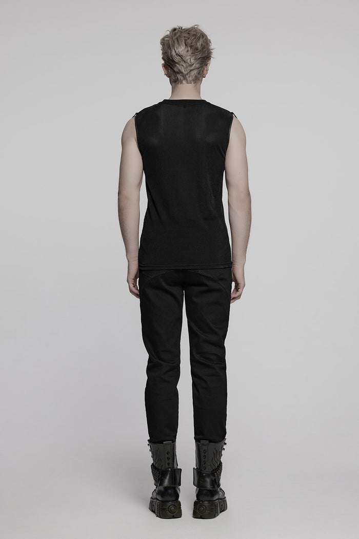 punk rave mens punk studded shirt