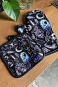 kawaii oven mitt set