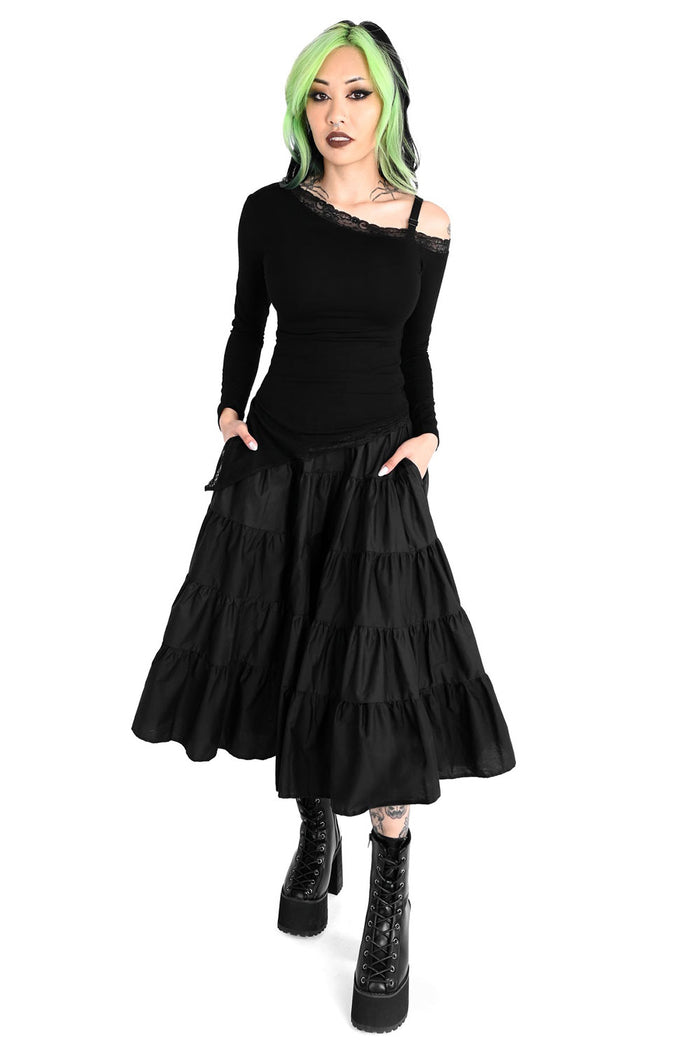 womens long sleeve modal shirt