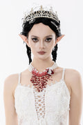 fake blood choker necklace