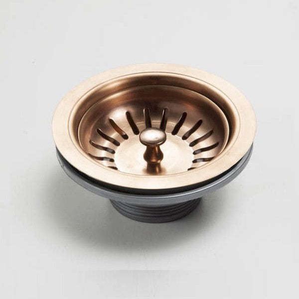 Oliveri Copper Basket Waste - The Blue Space