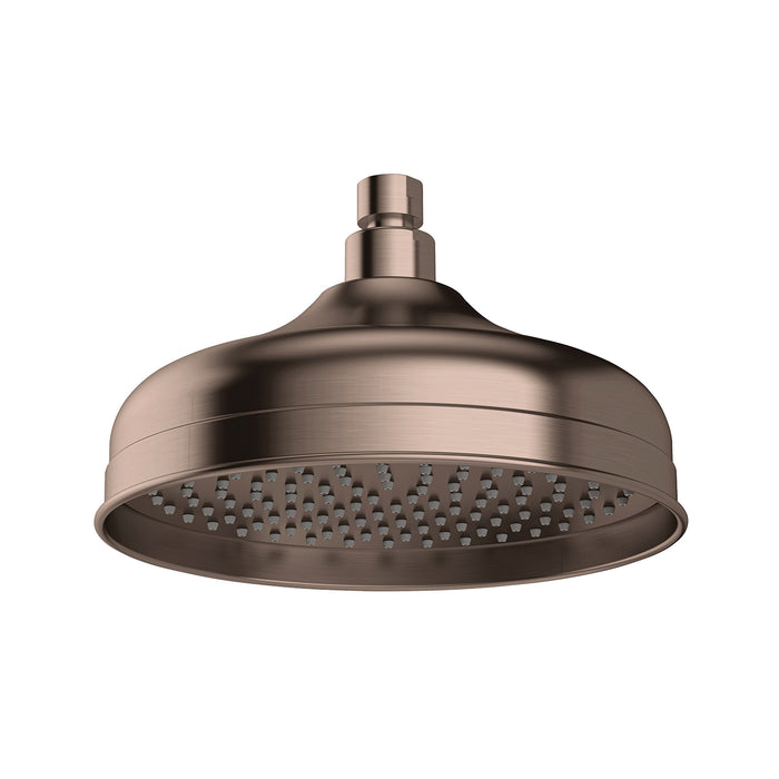 Phoenix Cromford Shower Rose 210mm - Brushed Bronze 134-5002-24 - The Blue Space