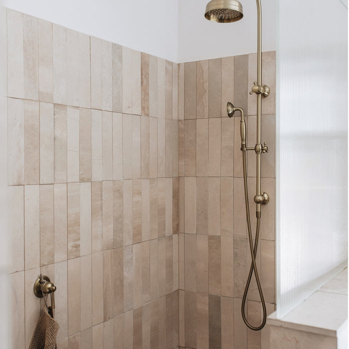 Lifestyle 2 Phoenix Cromford SwitchMix Shower / Wall Mixer Brushed Gold (Complete Kit) 134-2800-12-1-KIT - The Blue Space