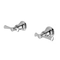 Phoenix Cromford Wall Top Assemblies 15mm Extended Spindles Chrome - The Blue Space
