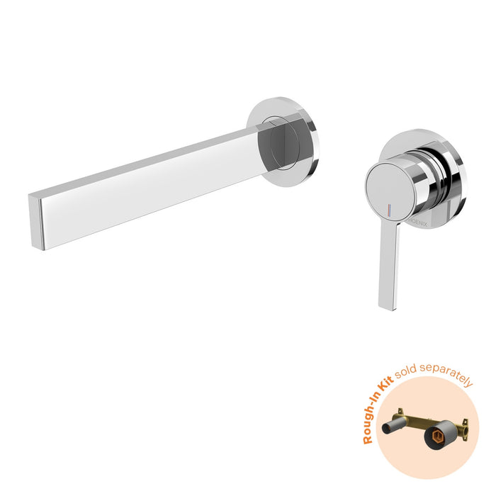 Phoenix Lexi Mkii Switchmix Wall Basin Mixer Set 200mm Fit Off Kit Only - Chrome 123-2812-00 - The Blue Space