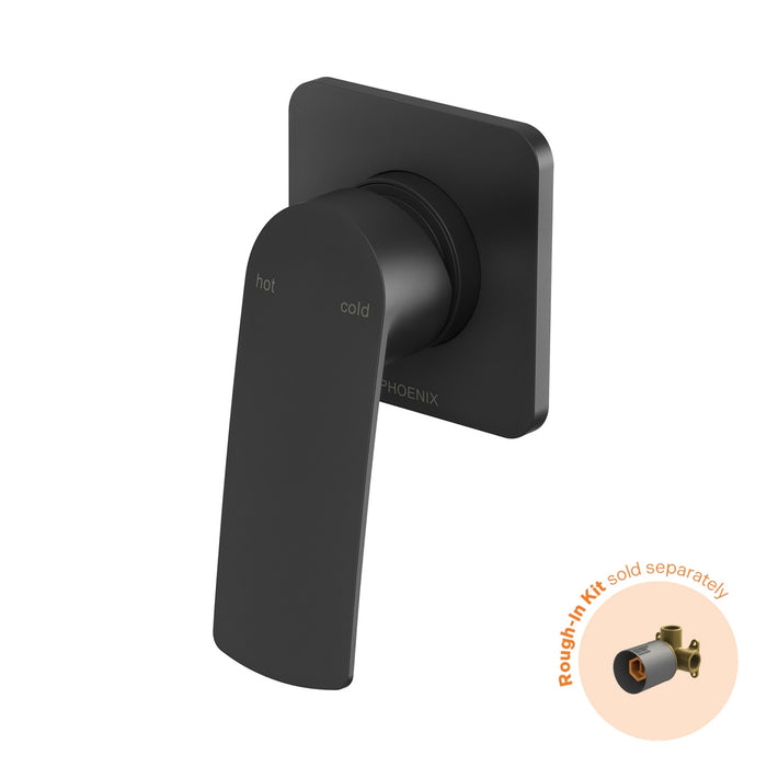 Phoenix Mekko Switchmix Shower Wall Mixer Fit Off Kit Only - Matte Black 115-2805-10-1 - The Blue Space
