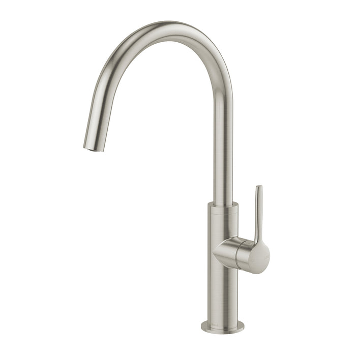Phoenix Sink Mixer 190mm - Brushed Nickel 139-7330-40-1 - The Blue Space