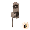 Phoenix Switchmix Shower Bath Diverter Mixer Fit Off Kit Only - Brushed Bronze 139-2940-24-1 - The Blue Space