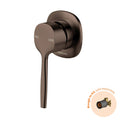 Phoenix Switchmix Shower Wall Mixer Fit Off Kit Only - Brushed Bronze 139-2805-24-1 - The Blue Space