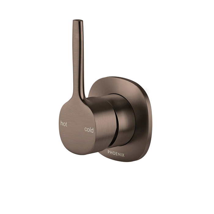 Phoenix Switchmix Shower Wall Mixer Pin Up Complete Kit - Brushed Bronze 139-2801-24-1 - The Blue Space
