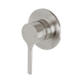 Phoenix Vivid Slimline Oval SwitchMix Shower / Wall Mixer Brushed Nickel (Complete Kit) VV2800-40-1-KIT - The Blue Space