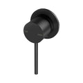 Phoenix Vivid Slimline Shower/Wall Mixer 60mm Backplate Matte Black - The Blue Space