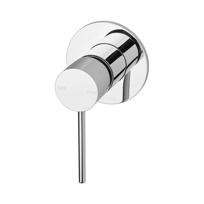 Phoenix Vivid Slimline SwitchMix Shower / Wall Mixer Chrome (Complete Kit) VS2800-00-1-KIT - The Blue Space