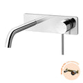 Phoenix Vivid Slimline SwitchMix Wall Basin / Bath Mixer Set 180mm Chrome (Fit-Off Kit Only) VS2812-00-1 - The Blue Space