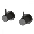 Phoenix Vivid Slimline Wall Top Assemblies 15mm Extended Spindles- Matte Black