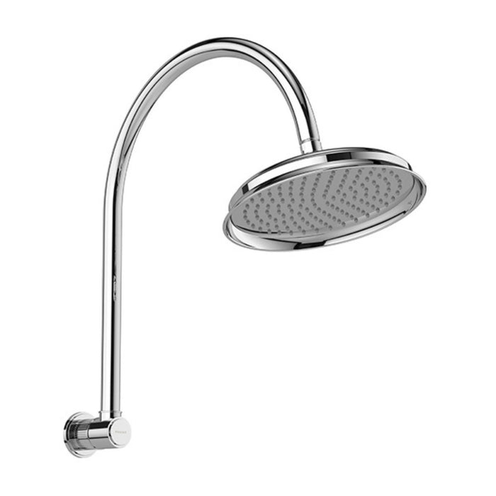 Phoenix Wiltern High-Rise Shower Arm & Rose Chrome 144-5300-00 - The Blue Space