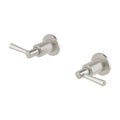 Phoenix Wiltern Wall Top Assemblies Extended Spindles 15mm - Brushed Nickel 144-0671-40-1 - The Blue Space