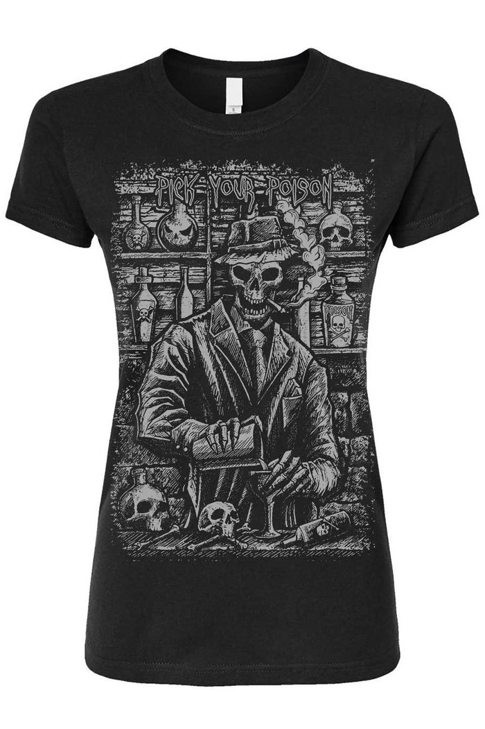 Pick Your Poison Skeleton T-shirt