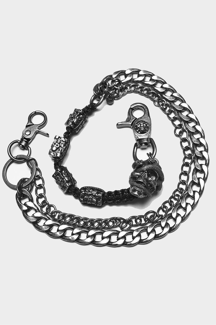 skull pant chain