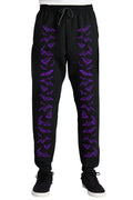 Purple Bat Joggers [Unisex]