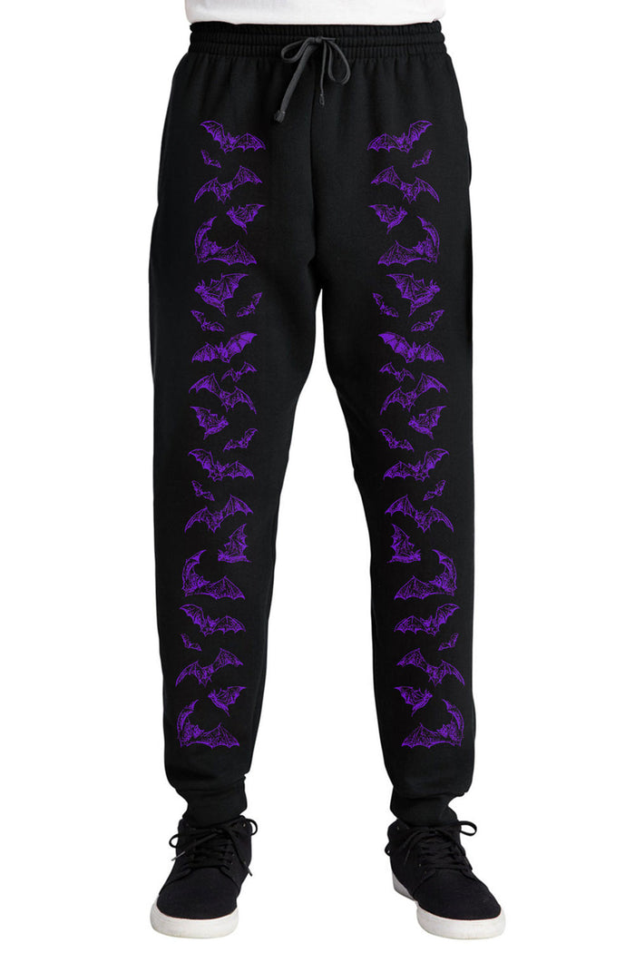 Purple Bat Joggers [Unisex]