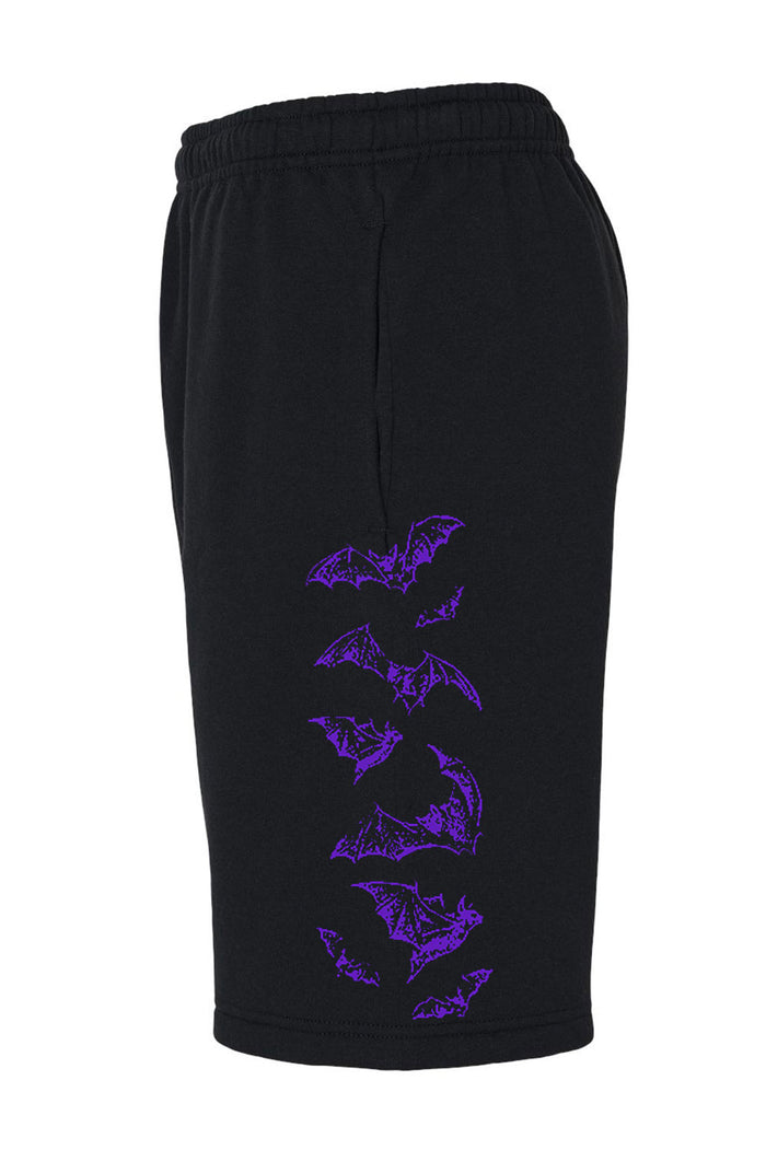 street goth bat shorts