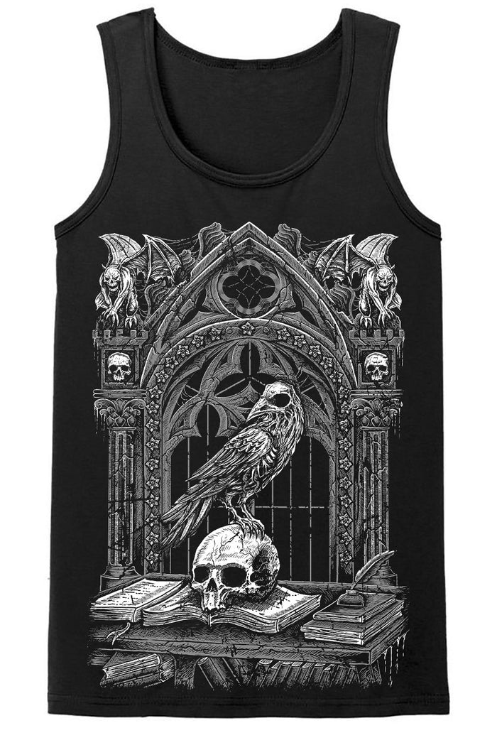 Quoth the Raven T-shirt [GRAY]