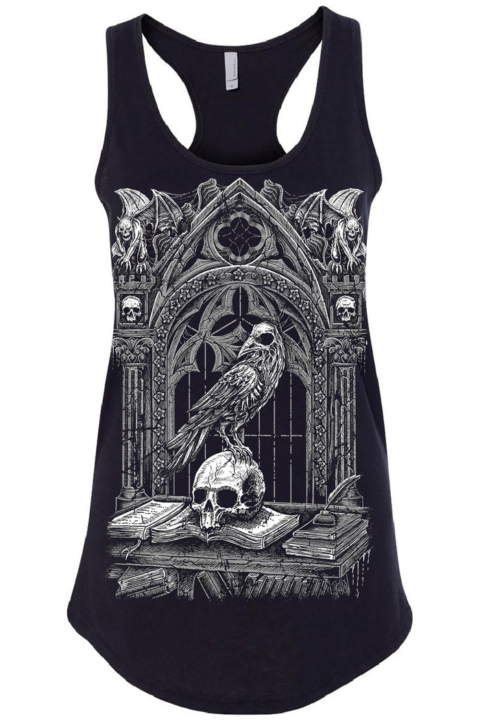 Quoth the Raven T-shirt [GRAY]