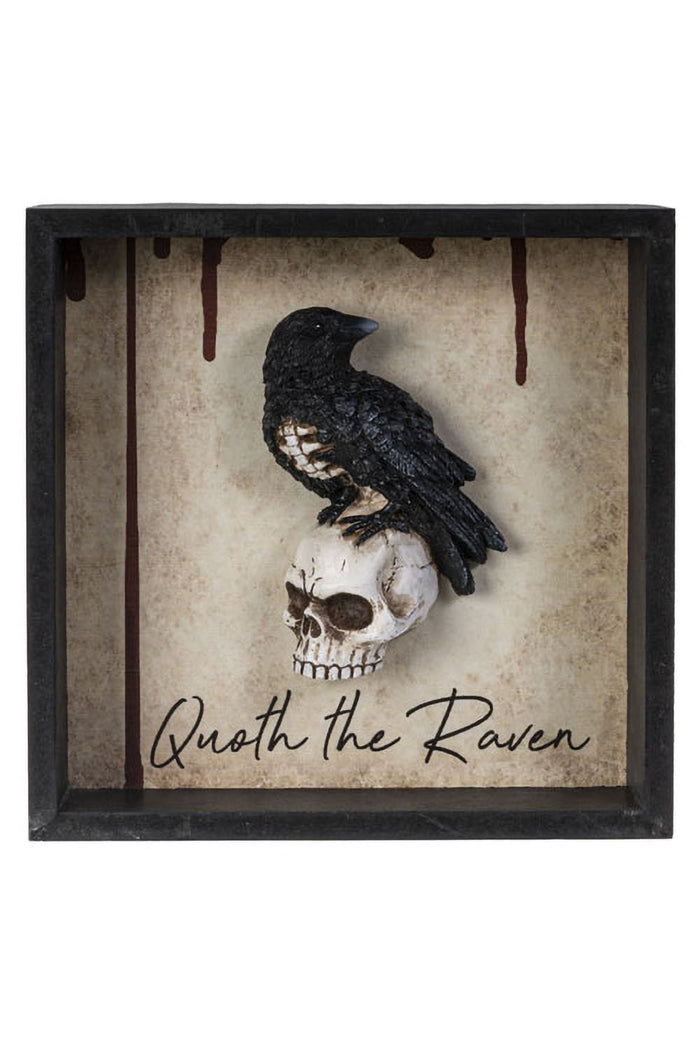 Quoth the Raven Wall Plaque