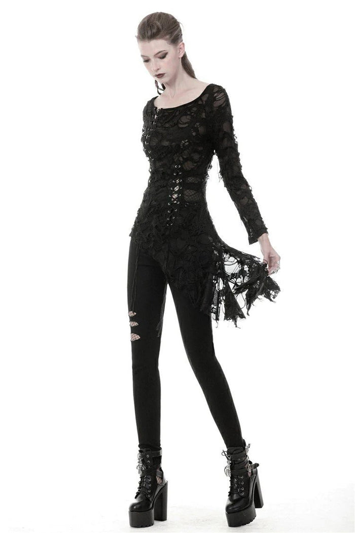 Ragged Witch Top