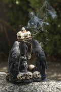 Raven Backflow Incense Burner