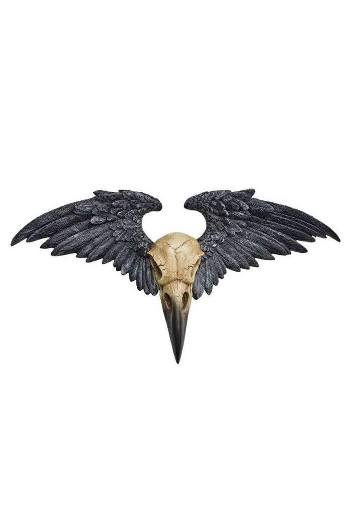 raven wall plaque hanging