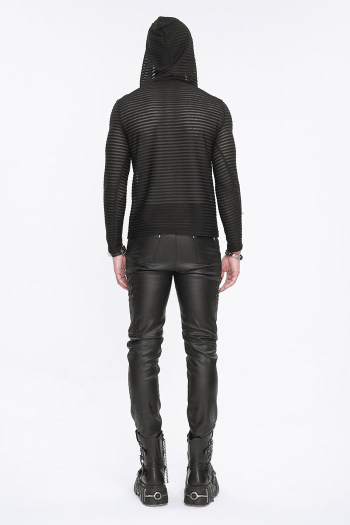 medieval goth top for men