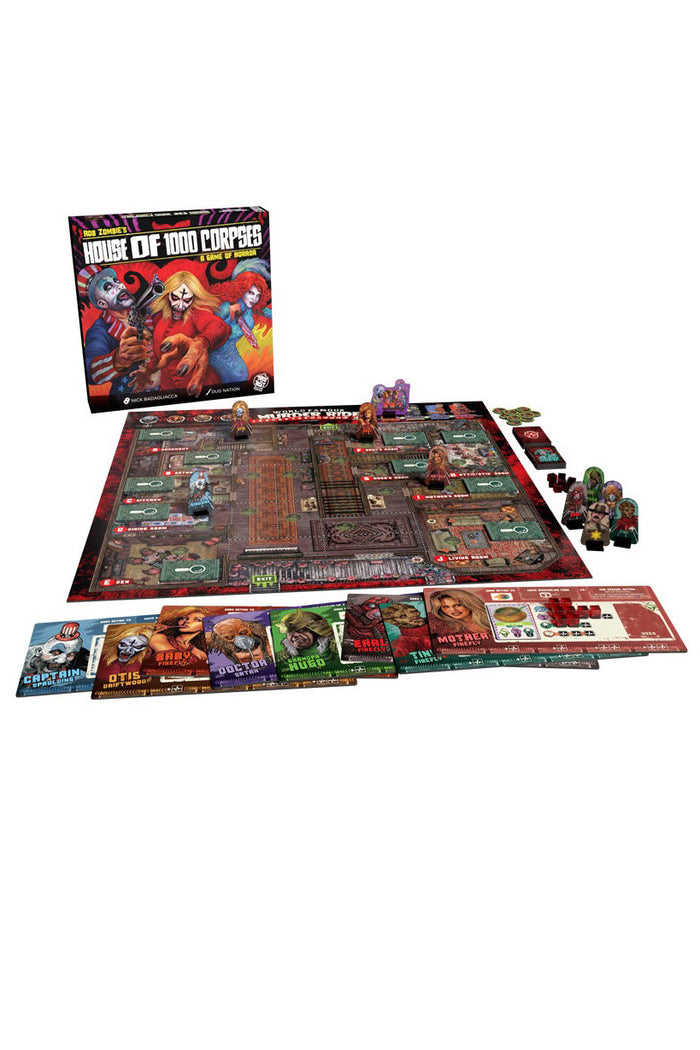 horror movie board game by trick r treat studios