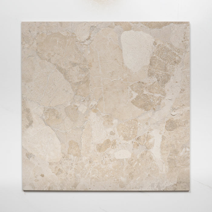 Faces Roccia Beige Lappato Porcelain Tile P4 600 x 600mm MATSBEN1 - The Blue Space