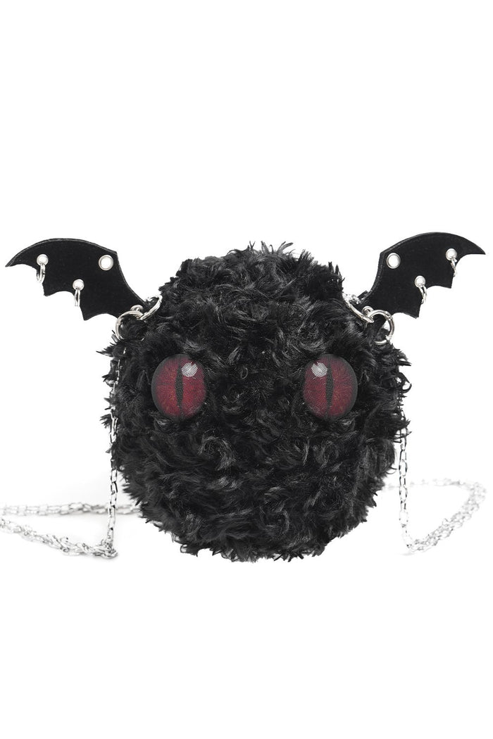 punk pierced bat handbag