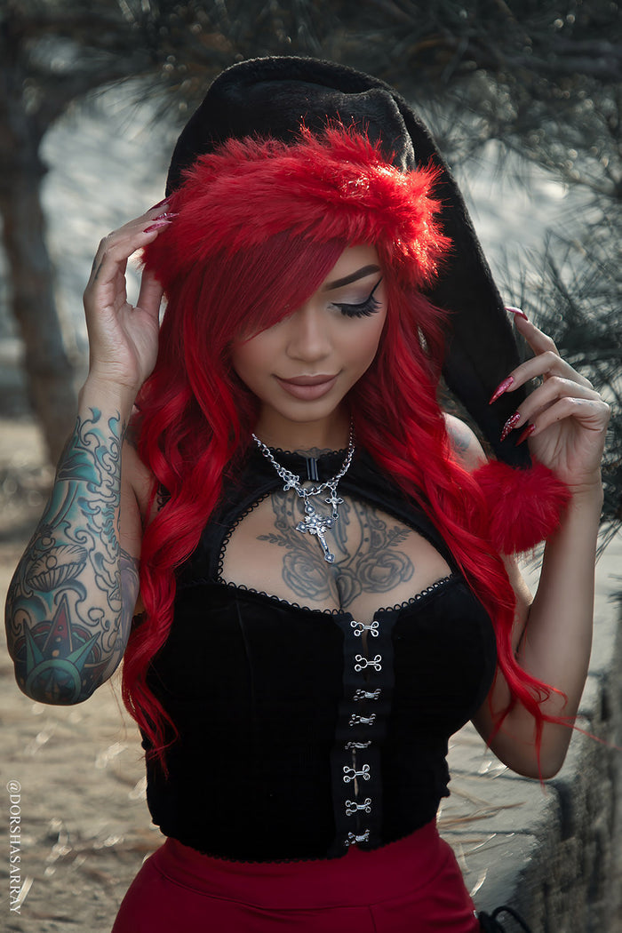 gothic christmas hat