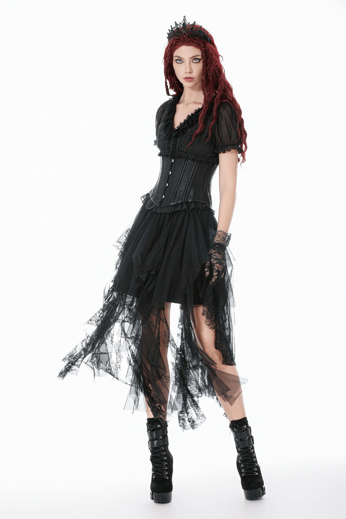 dark princess underbust corset